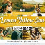 پریست لایت روم زرد لیمویی خورشیدی – Lemon Yellow Sun Lightroom Presets